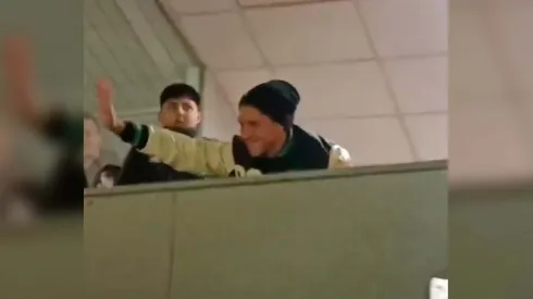 Enzo en el Monumental.