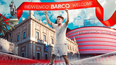 Valentín Barco, nuevo jugador del Sevilla (Oficial Sevilla FC).