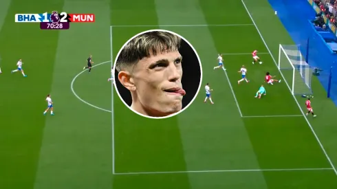 VIDEO | El gol que le anularon a Alejandro Garnacho por culpa de un compañero