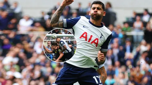 Cuti Romero convirtió para Tottenham
