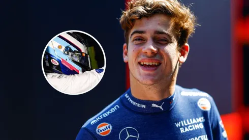 El casco de Franco Colapinto para su debut en la Fórmula 1