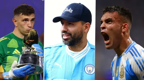 El Kun Agüero ninguneó a Dibu Martínez y Lautaro Martínez tras ser nominados al Balón de Oro