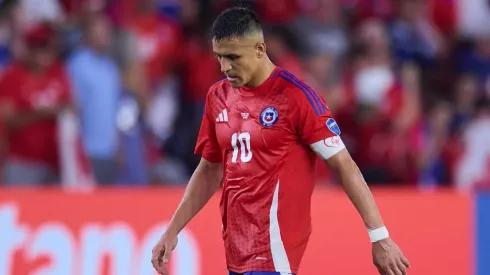 Alexis Sánchez, en la última Copa América con Chile.
