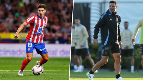 Lionel Scaloni dijo que es posible que Julián Álvarez comparta frente ofensivo con Lautaro Martínez tal como lo hace con Alexander Sorloth en el Atlético de Madrid.
