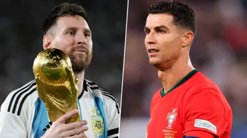 Messi y Ronaldo, goleadores históricos.