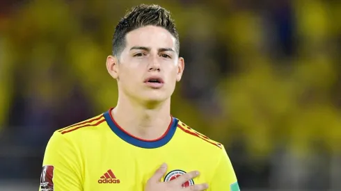 James Rodríguez es suplente en Perú vs. Colombia