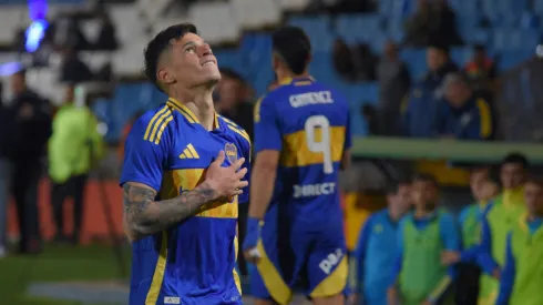 Brian Aguirre, figura de Boca en el partido ante Talleres
