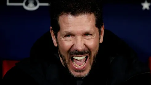 Simeone, el entrenador de Atlético de Madrid.
