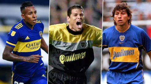 Los representantes de Colombia en Boca Juniors.