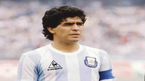 Diego Maradona fue campeón del mundo con la Selección Argentina en México 1986.
