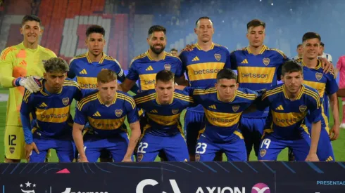 Boca, en su partido de Copa Argentina ante Talleres.
