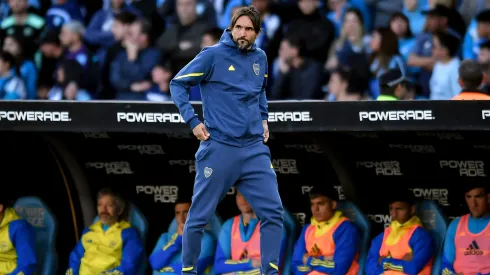 Diego Martínez, el entrenador de Boca.
