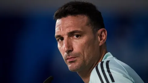 Lionel Scaloni, DT de Argentina.
