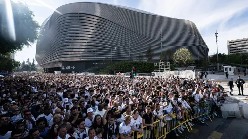 El estadio Santiago Bernabéu
