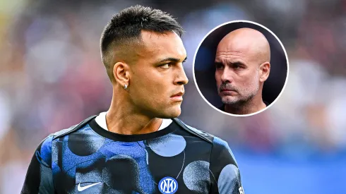 Guardiola reconoció a Lautaro Martínez como serio aspirante a ganar el Balón de Oro