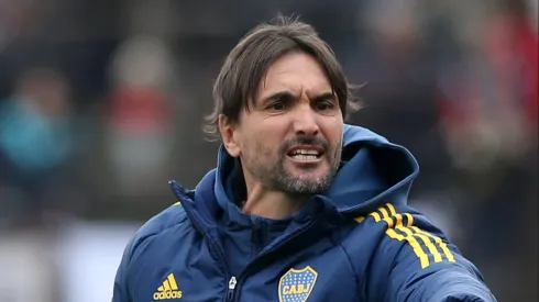 Diego Martínez, el entrenador de Boca.
