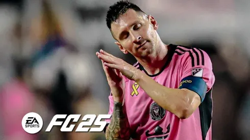 Lionel Messi con carta especial en el EA FC 25
