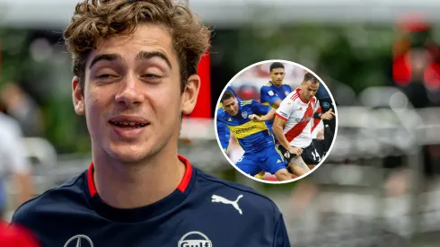 Franco Colapinto dio su pronóstico para el Superclásico