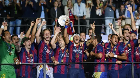 FC Barcelona, campeón de la UEFA Champions League 2014-15.
