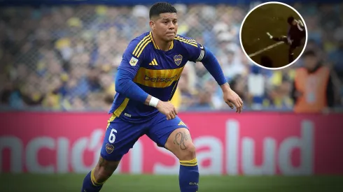 Marcos Rojo fue criticado por los hinchas.
