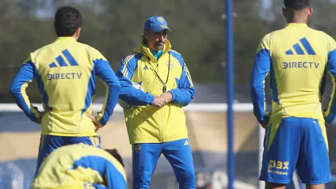 Filtran la primera charla de Diego Martínez con los jugadores de Boca tras el Superclásico: "Fue breve"