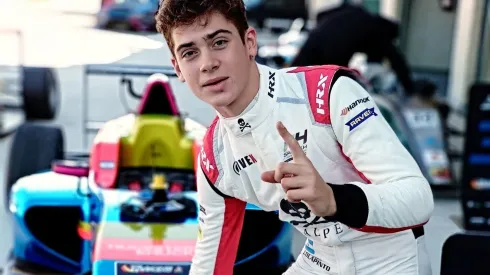 Franco Colapinto con 15 años, campeón y soñador