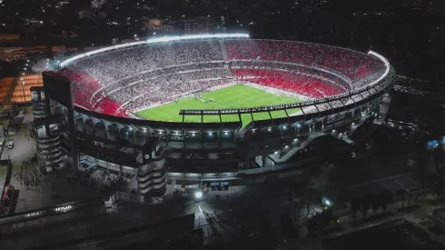 El Estadio Monumental repleto
