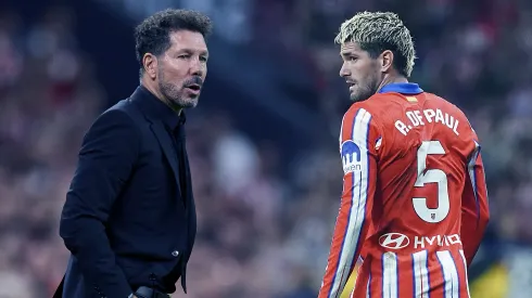 La drástica decisión del Cholo Simeone con Rodrigo De Paul tras la goleada que sufrió el Atlético de Madrid