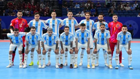 La Selección Argentina de Futsal alcanzó la final del Mundial en 3 ocasiones. (X @Argentina)
