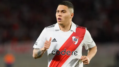 Quintero durante uno de sus pasos por River.