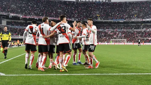 Franco Carboni solamente jugó en River en amistosos.
