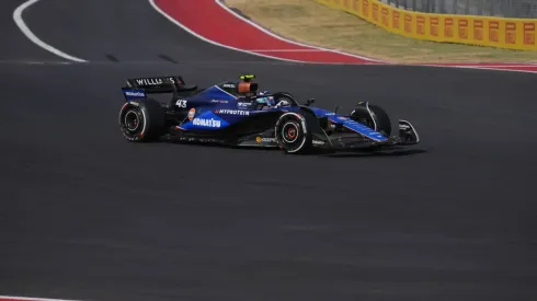 Franco Colapinto, en la clasificación para la carrera sprint en Austin.
