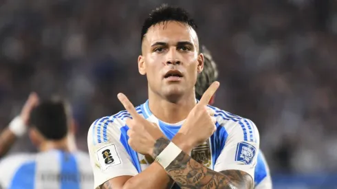 Lautaro Martínez, delantero de la Selección Argentina.
