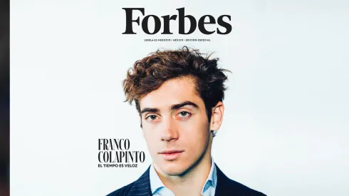 Franco Colapinto tapa de Forbes México
