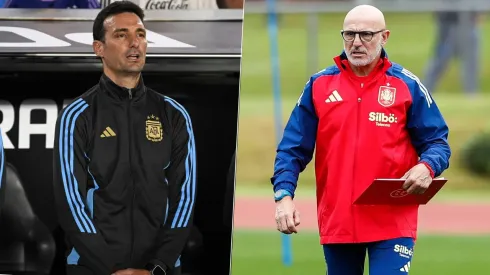 Luis de la Fuente elogió a Lionel Scaloni en medio de la ceremonia del Balón de Oro 2024.