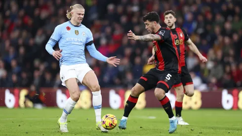 Anuló a Haaland: partidazo de Senesi contra Manchester City