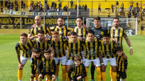 Los jugadores de Olimpo de Bahía Blanca.