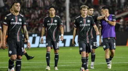 Los futbolistas de River no perdonaron a un futbolista.
