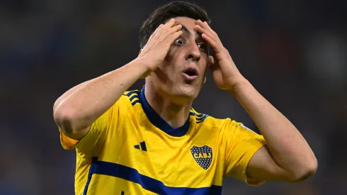 Miguel Merentiel, delantero de Boca.