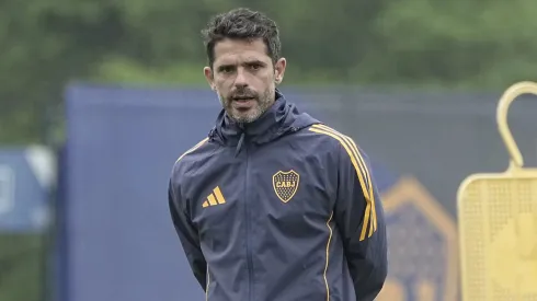 Fernando Gago, el DT de Boca.