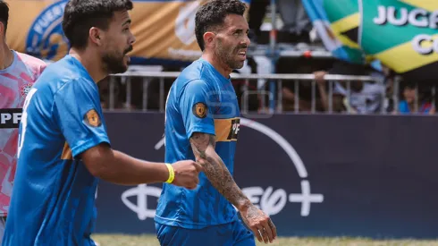 Carlitos Tévez en la Copa Potrero