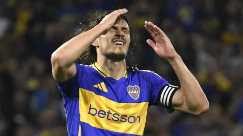 El motivo por el que Edinson Cavani no juega en Boca vs. Unión