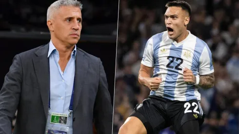 Hernán Crespo dijo que Lautaro Martínez tiene cosa de su juego, del de Sergio Aguero y del de Gabriel Batistuta.
