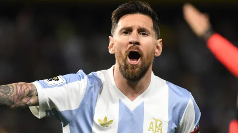 Lionel Messi, el capitán de la Selección Argentina.
