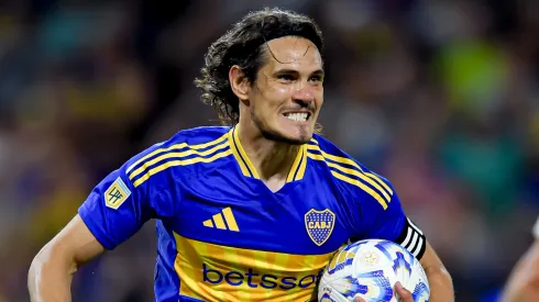 Edinson Cavani, delantero de Boca.