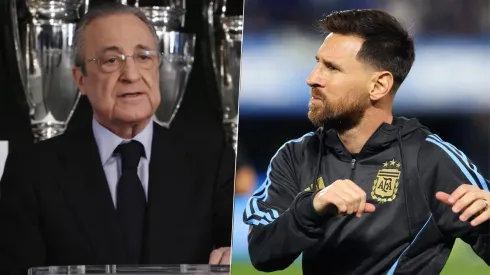 Florentino Pérez dijo que el Balón de Oro 2023 que se llevó Lionel Messi tendría que haberlo ganado Rodri Hernández.