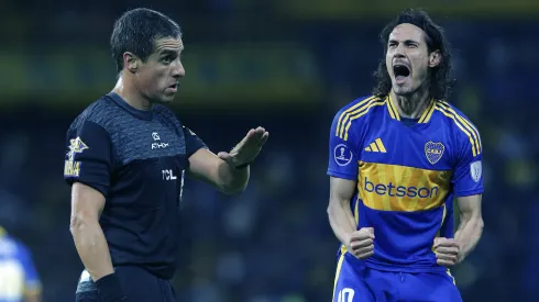 Boca vs. Vélez: Pablo Echavarría reveló por qué le pidió la camiseta a Edinson Cavani