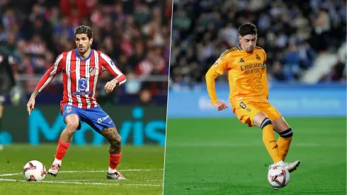 Rodrigo De Paul acumula más asistencias en el Atlético de Madrid de las que registra Federico Valverde en el Real Madrid.
