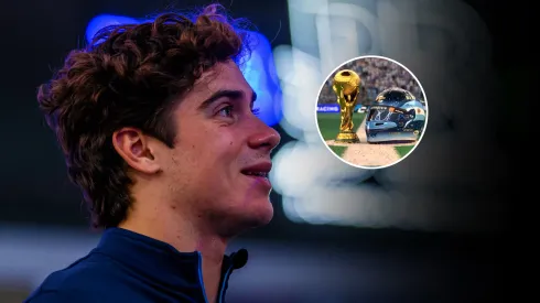 Un casco único de Franco Colapinto en Qatar