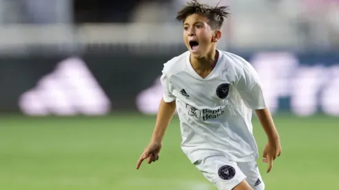 Thiago Messi en Inter Miami.